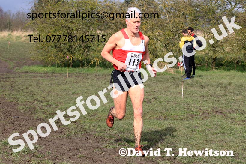 Womens and Mens 65+ in the 2023 BMAF Cross Country Champs., Wallsend. Photo: David T. Hewitson/Sports for All Pics